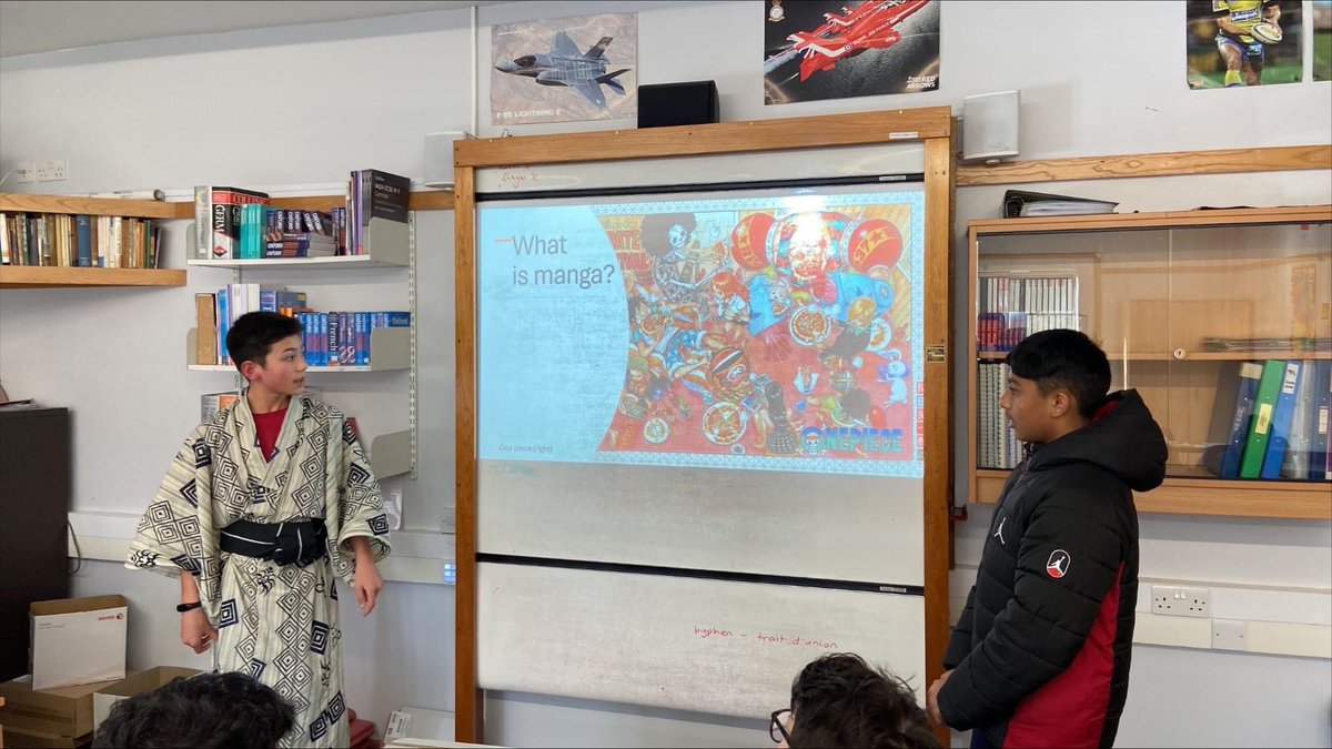LboroGrammar's tweet image. Here are a few more highlights from our Culture Week! Boys were busy learning from each other - during form time, mastering origami to create elegant herons, while in class, they were delving into the fascinating world of manga. Well done to everyone involved! #CultureWeek