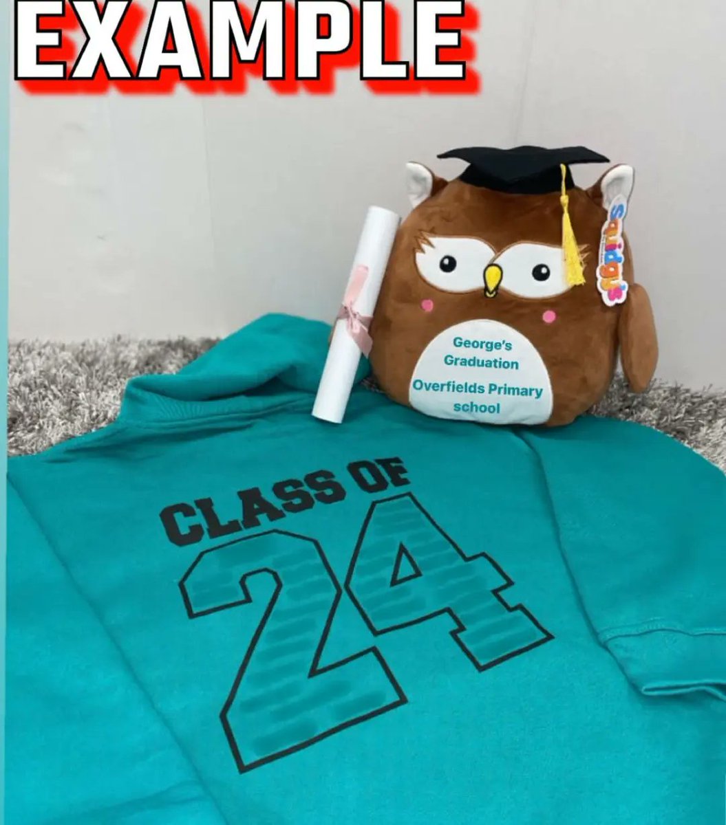 Our personalised graduation owls are the perfect gift for anyone leaving primary/secondary school, graduating from university or leaving nursery and starting full time. Order yours today🎓