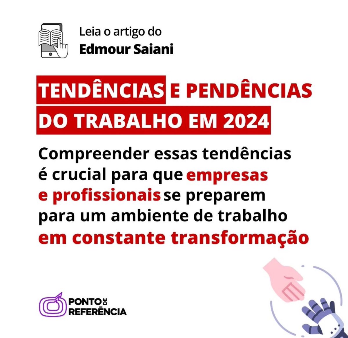 Tendências e Pendências