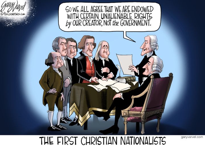 America's Founding Fathers were Christians who Honored God. John Adams one of the Founding Fathers dedicated 'Independence Day' to God Almighty. Most people don't know that.. So those who are against God and the Christians are against America. Are they 'Enemies of the State?'