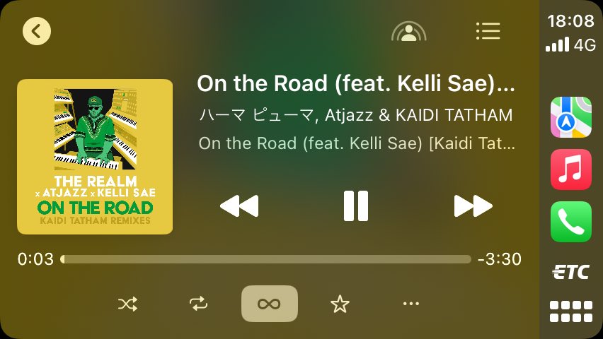 Vinyl1966's tweet photo. 👥The Realm✖️At Jazz✖️Kelli Sae
💿On The Road (feat. Kelli Sae)
(Kaidi Tatham Remix)

最高のアレンジ&amp;リミックス🎵
夜のドライブにピッタリです🚗💫

#TheRealm
#AtJazz
#KelliSae
#KaidiTatham
#OnTheRoad

https://t.co/piQnTWRx9X https://t.co/br75gtviQj