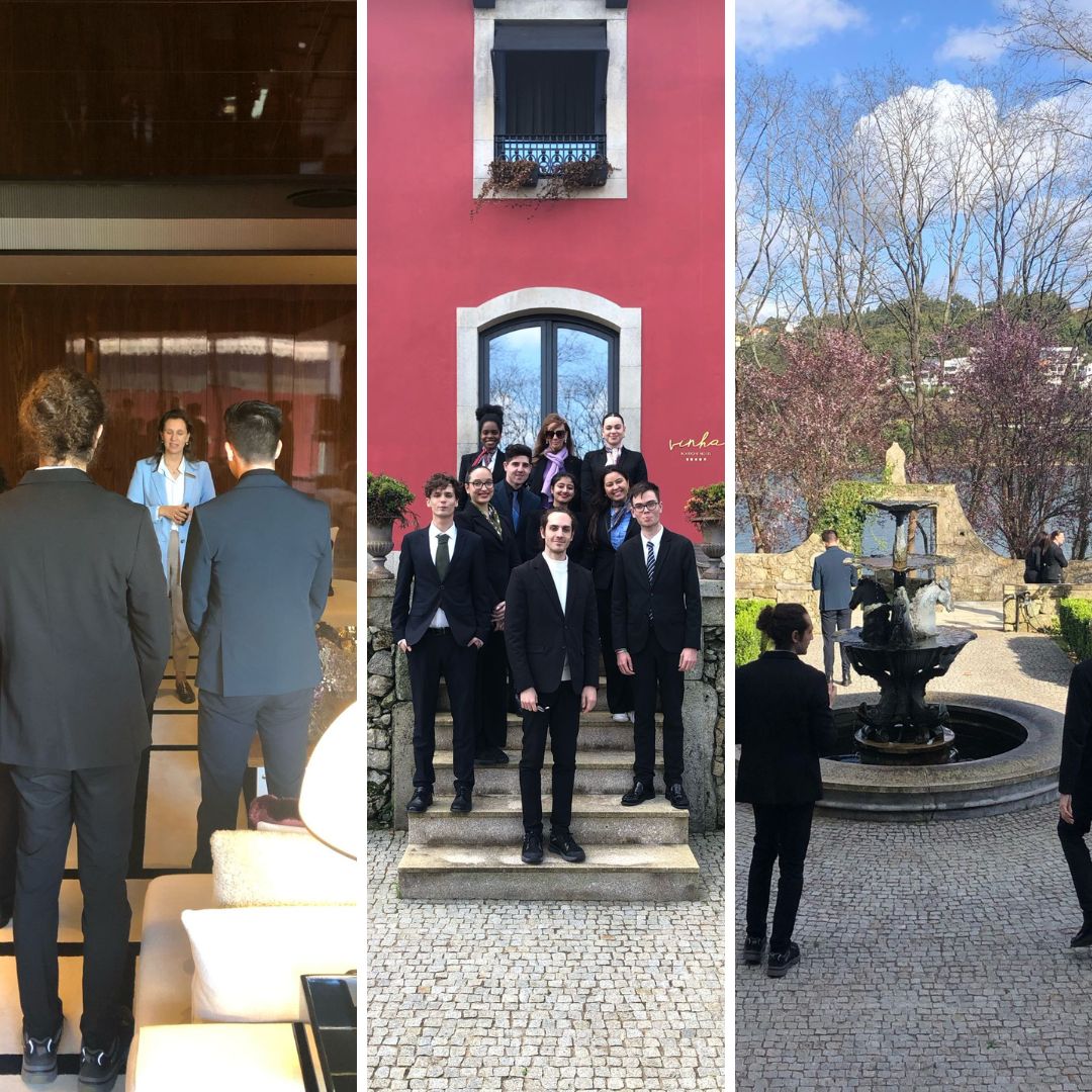 EHTPORTO's tweet image. #visitadeestudo #fieldtrip

Agradecemos ao Vinha Boutique Hotel pela calorosa receção à turma de HOM A23 aquando da sua visita no contexto do módulo de Events Management.🏨✨ 🙌🔍

#EHTP #ehtporto #escolasdoturismodeportugal  #EventsManagement #GestãoDeEventos #VinhaBoutiqueHotel