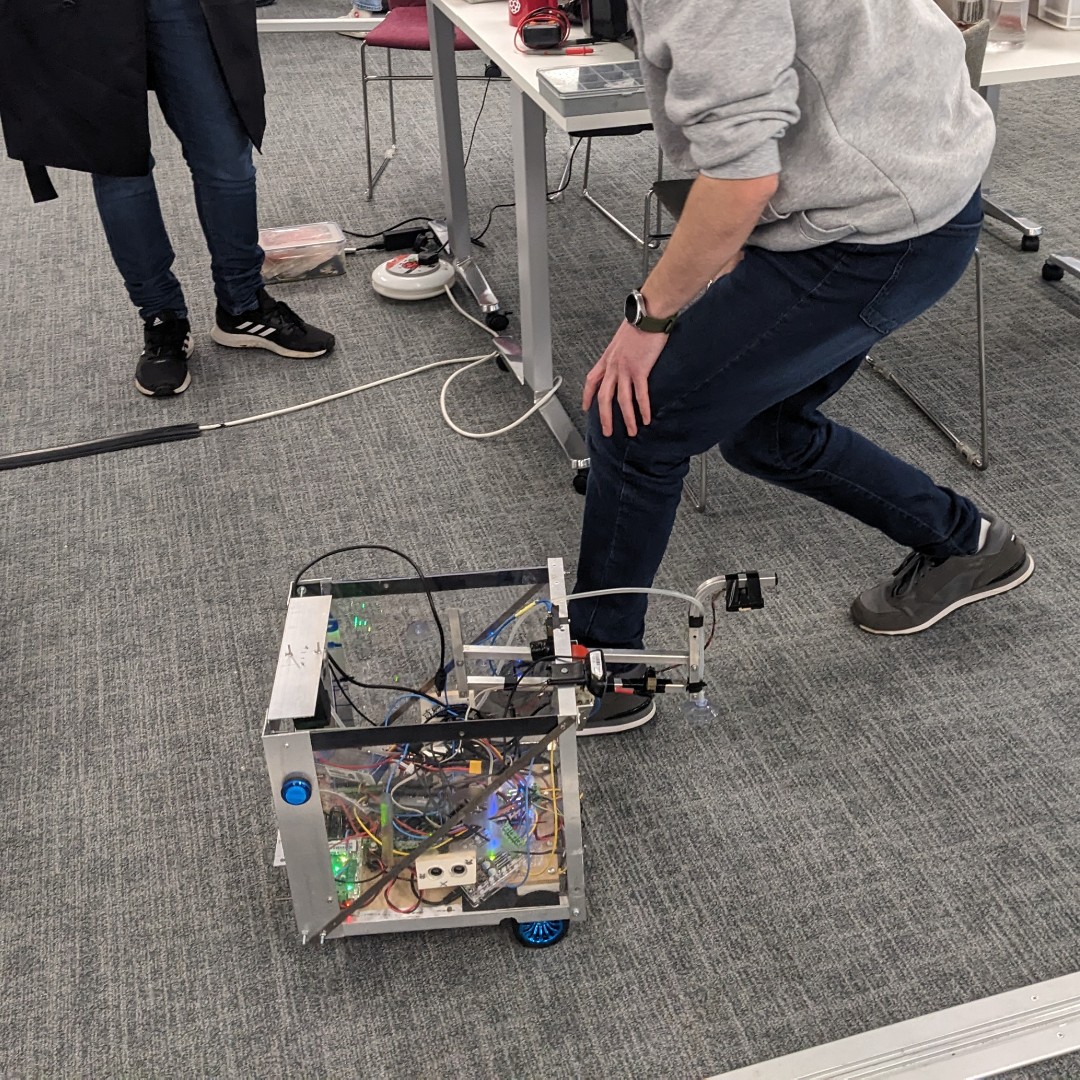 Raspberry Pi Foundation (@raspberrypi_org) on Twitter photo We were delighted to host a @StudentRobotics #TechDay at #RPFHQ 🤖
It was incredible to see the students from <a href="/HazelwickSchool/">Hazelwick School</a>, <a href="/WCS_school/">Westminster City School</a>, and <a href="/HWSFNews/">Harris Westminster Sixth Form</a> being creative in our makerspace and classroom. We look forward to seeing how their robots progress in the coming weeks. We were delighted to host a @StudentRobotics #TechDay at #RPFHQ 🤖
It was incredible to see the students from <a href="/HazelwickSchool/">Hazelwick School</a>, <a href="/WCS_school/">Westminster City School</a>, and <a href="/HWSFNews/">Harris Westminster Sixth Form</a> being creative in our makerspace and classroom. We look forward to seeing how their robots progress in the coming weeks.