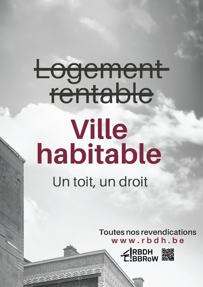 Le #Rbdh, dont la FéBUL est membre, a sorti son Mémorandum 2024, qui enjoint les pouvoirs publics à assumer leurs responsabilités de garantir l'accès à un logement décent et abordable, sans discrimination. À consulter ici 👉 rbdh-bbrow.be/memorandum-202… #villehabitable