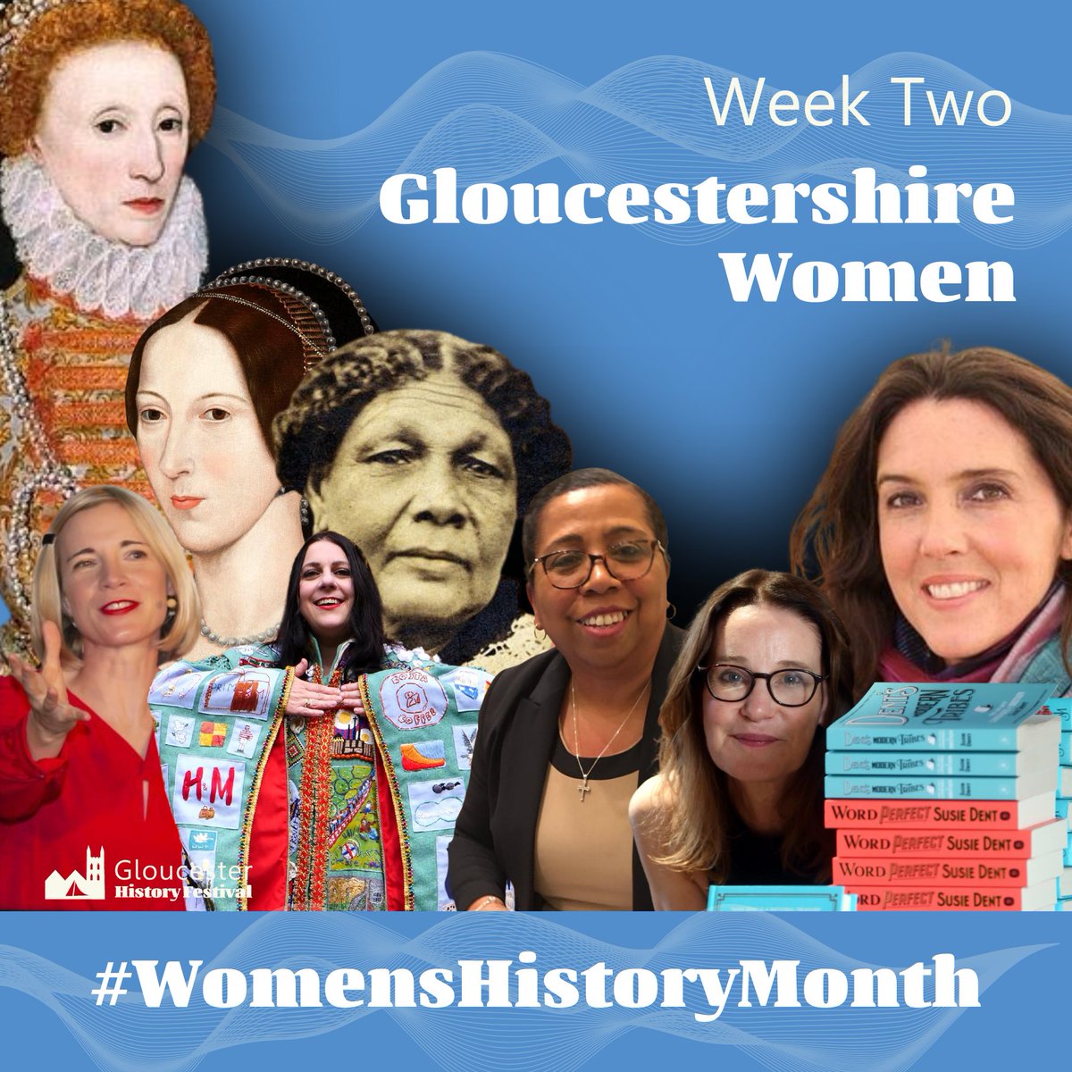 Week Two of #WomensHistoryMonth. This week we'd like to bring it home to Gloucestershire. Who in Gloucester's history stands out for you? We'd love to hear from you. Comment below... @drjaninaramirez @visitgloucester #GlosHistFest24 #IWD