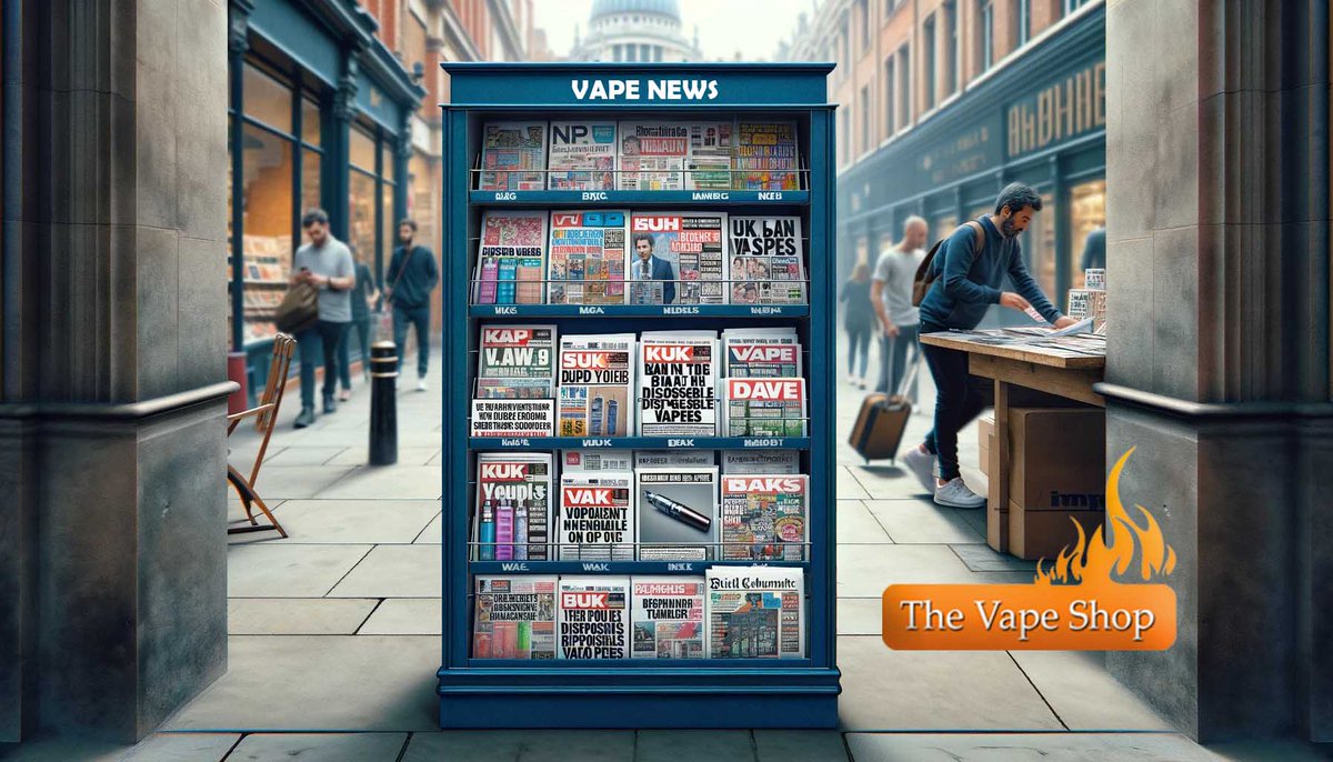 TheVapeShops's tweet image. 📰🇬🇧 Stay ahead of the curve with our latest News Section on Vape Blog! Get the scoop on vaping trends, regulations, and innovations tailored for the UK vaping community. 
thevapeshop.co.uk/blog/category/…
#VapeBlog #VapingUK #StayInformed 💨🇬🇧