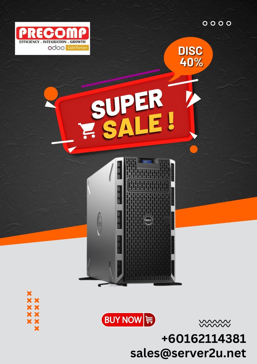 logicthink55's tweet image. Ascend to new heights of performance with our Refurbished Dell PowerEdge T430 Tower Server! Experience the epitome of power and reliability. Visit our website at server2u.com/shop/t430-e526… to elevate your digital landscape! #PowerEdge #TowerServer #TechExcellence