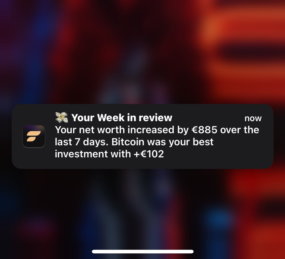 Dividend_Dis's tweet photo. Les lundi matins sont tellement plus agréables avec ce genre de notifications 🌱 https://t.co/29RUMh738J