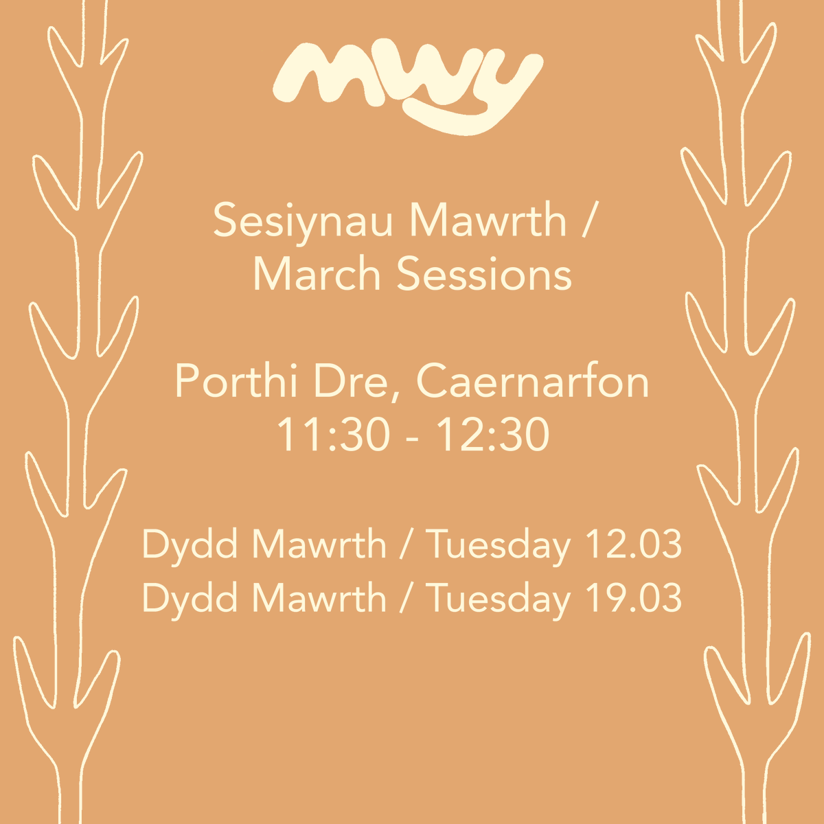 🌱Sesiynau Mawrth / March Sessions

🌱Dewch draw am awr o feddwl MWY am ein hunain a’n gobeithion mewn ffordd greadigol, mewn gofod diogel hefo merched eraill. 

🌱Croeso i gyfranogwyr newydd ac i bobol ddychwelyd.