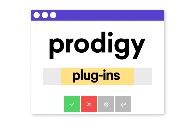 If you're using prodi.gy, are there any plugins or integrations you'd like and want us to work on? ✨ We're especially looking for things around other libraries, models, APIs and tools. You can comment here or share ideas on the forum! support.prodi.gy/t/7117