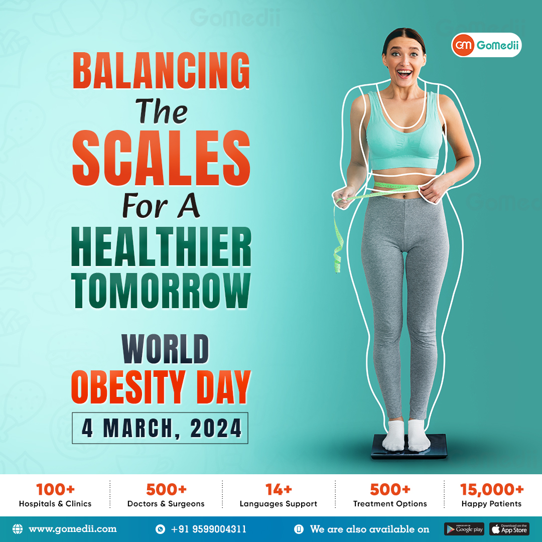 🌍🍏 On #WorldObesityDay, let's rewrite our story with every step, savoring the journey to wellness. 🏃‍♀️💪 Break free from the chains of sedentary habits and nourish your body, because every choice counts! 
#HealthyHabitsRevolution #Wellness #ChooseHealth #FitFuture #GoMedii