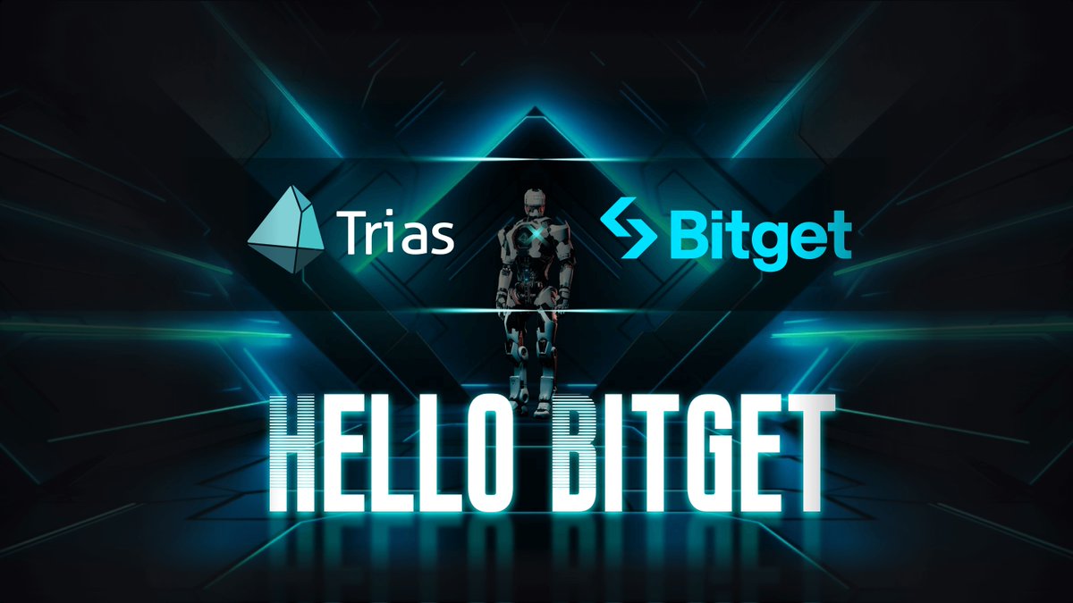 Hello @bitgetglobal Let's tackle new opportunities and challenges together!💪 $TRIAS $GROW #AI #ForwardwithTrias