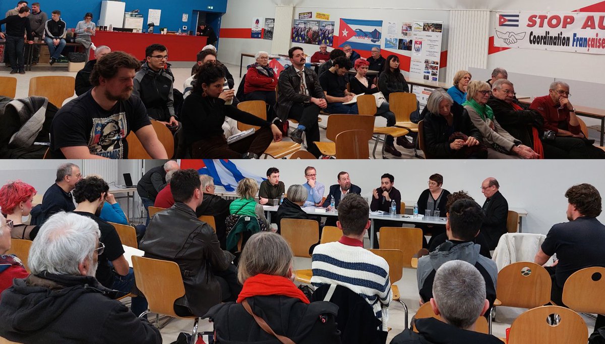 🙌Soirée de solidarité avec #Cuba à #Lille🇫🇷 Organisée par @France_Cuba @CubaSiFrance #CubaCoop #PCF59 Jeunesse #Communiste du Nord,à l'Espace #Marx 🎥Documentaire-débat:rôle des femmes🇨🇺, l'actualité sur l'île et blocus🇺🇸 @EmbaCubaFrancia présente🤚 📲bit.ly/48D3ejh