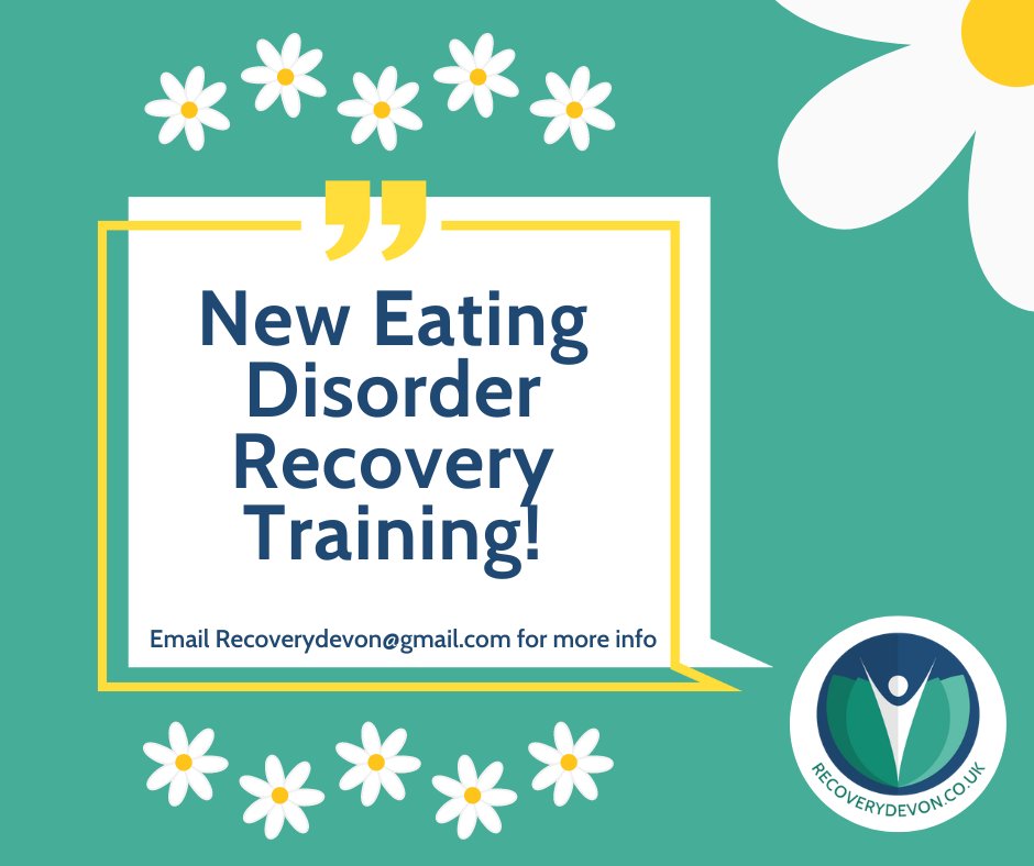 We have a new Eating Disorder Recovery training opportunity, that's been created in collaboration with people with lived experience. If you are someone with an eating disorder and you'd like to contribute, or an organisation that would like the training please get in touch!