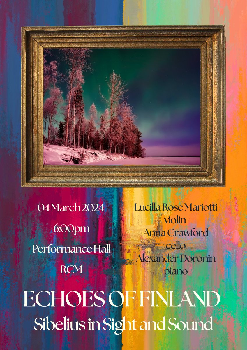 Lucilla Rose Mariotti Banwell (@lucy_mariotti) on Twitter photo If you are free, I would love to see you at the concert this evening đ¶ <a href="/RCMLondon/">Royal College of Music</a>
<a href="/SibeliusOne/">Sibelius One</a>
<a href="/SibeliusSociety/">Sibelius Society Italia</a>
<a href="/JeanJCSibelius/">Jean Sibelius</a>
#Sibelius #synesthesia #Fellowship If you are free, I would love to see you at the concert this evening đ¶ <a href="/RCMLondon/">Royal College of Music</a>
<a href="/SibeliusOne/">Sibelius One</a>
<a href="/SibeliusSociety/">Sibelius Society Italia</a>
<a href="/JeanJCSibelius/">Jean Sibelius</a>
#Sibelius #synesthesia #Fellowship