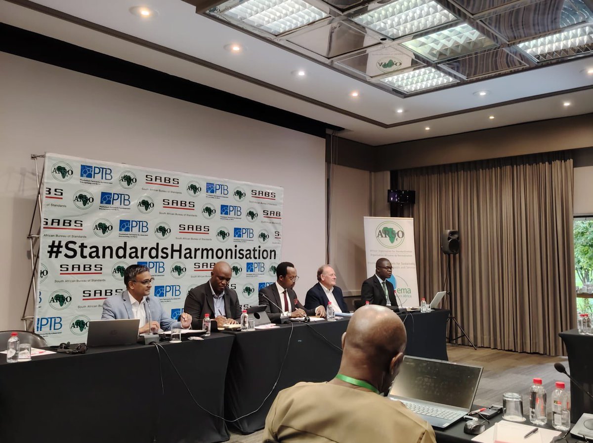 Today marks the beginning of the ARSO/TC 59, Automotive Technology and Engineering meeting in Johannesburg, South Africa bringing together experts from 17 African Countries, TTTFP & AAAM hosted by the @SABSApproved & discussing issues related to opportunities & experience on 1/2
