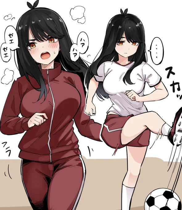 運動音痴な上杉さん 