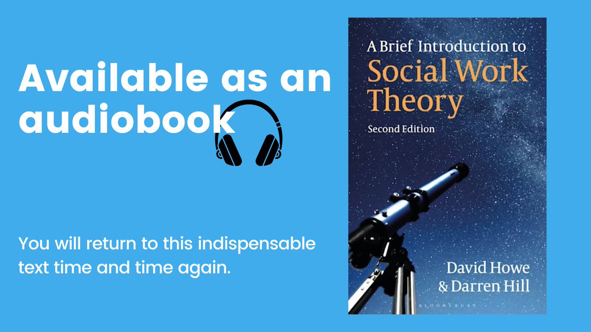 🎧 Start listening today🎧

A Brief Introduction to Social Work Theory by <a href="/DavidHoweprof/">David Howe</a> &amp; <a href="/Dazpower/">Darren Hill.</a>: adbl.co/4bWUSWH