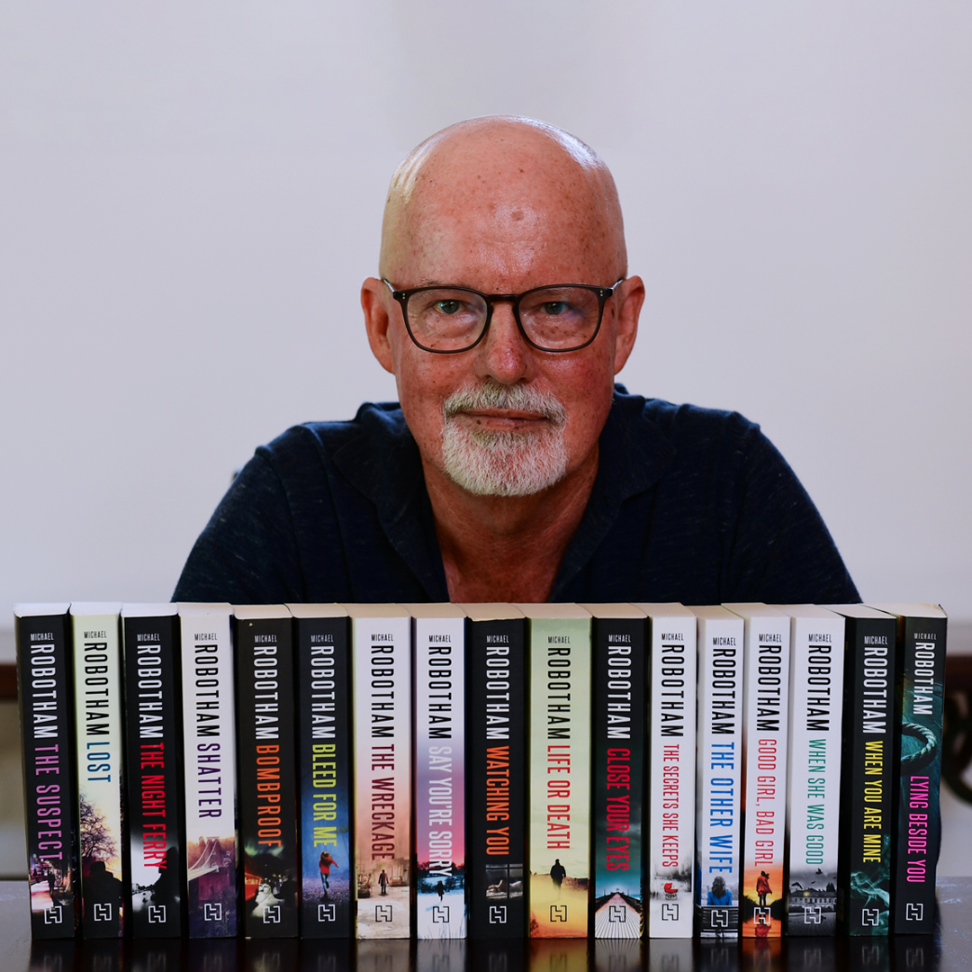 Today marks the 20-year anniversary of the publication of @michaelrobotham's gripping debut thriller, The Suspect! Congratulations Michael from all of us at The Crime Vault on this incredible achievement! 📸 Tony Mott