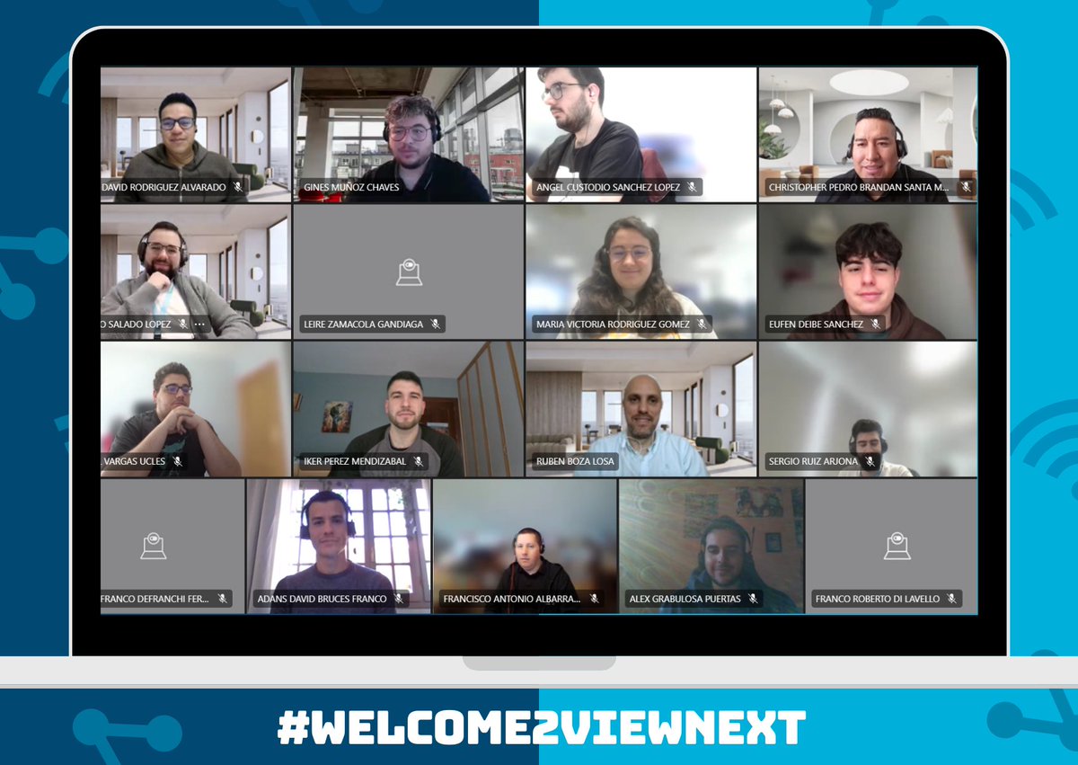 viewnext's tweet image. ¡Empezamos la semana recibiendo a nuevos/as compis! 💙

😀 El viernes les recibió Alejandra Benítez con una sesión de lo más entretenida en la que contaron con Rubén Boza como invitado especial.

✅ Además disfrutaron de un divertido Kahoot

¡Ya sois #GenteViewnext! 😎