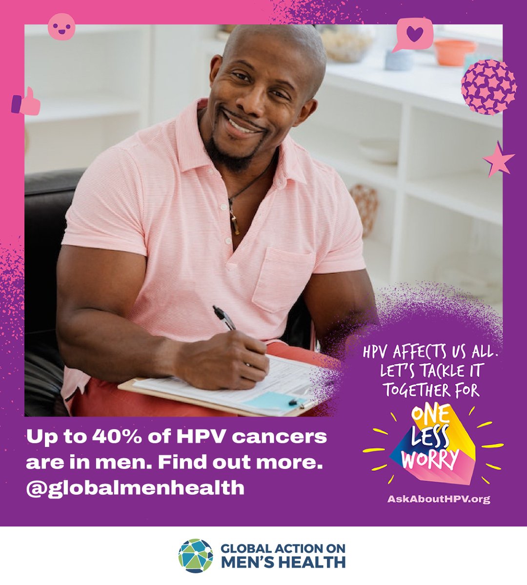 What proportion of HPV cancers affect men? You might be surprised by the answer. #hpvawarenessday #hpvaction https://askabouthpv.orghttps://askabouthpv.org