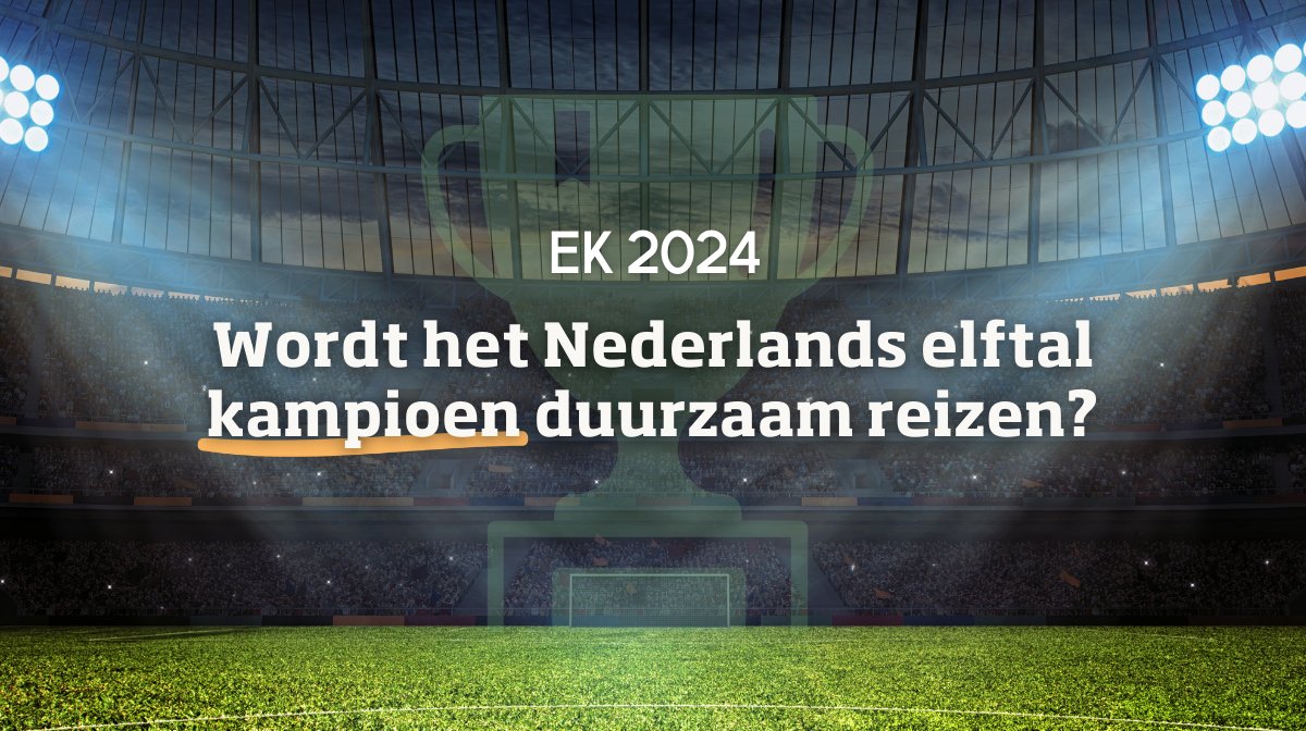 Vandaag roepen wij samen met 14 Europese organisaties de nationale teams op om duurzaam te reizen tijdens het EK 2024. 💚

<a href="/KNVB/">KNVB</a> doen jullie mee?

Hopelijk worden we niet alleen Europees Kampioen voetbal, maar ook kampioen duurzaam reizen. 🏆🧡