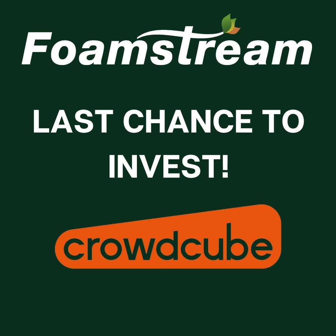 Last Chance Alert! 🚨 Today marks the final opportunity to invest in Foamstream. Your amazing support has brought us this far.

Invest now via the link below 💚

#Foamstream #WeedKiller #WeedControl #HerbicideFree #Organic #GlyphosateFree #EcoFriendly #GroundCare