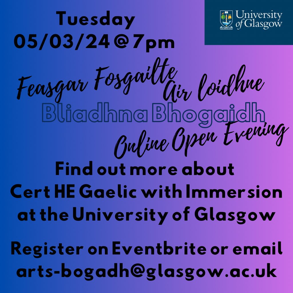 Last chance to register for our online open evening tomorrow!