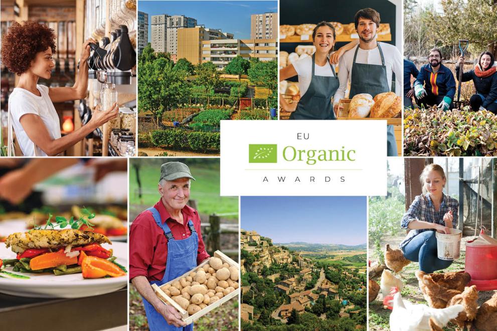EUAgri's tweet photo. 📣Applications open today for the
🏆#EUOrganic awards 2024!

🌱Best #organic farmer m/f
🌱Best organic region
🌱Best organic city
🌱Best #biodistrict
🌱Best organic food processing SME
🌱Best organic food retailer
🌱Best organic restaurant/food service

👉https://t.co/cRHtMsp6u3 https://t.co/uREZd8hRvk