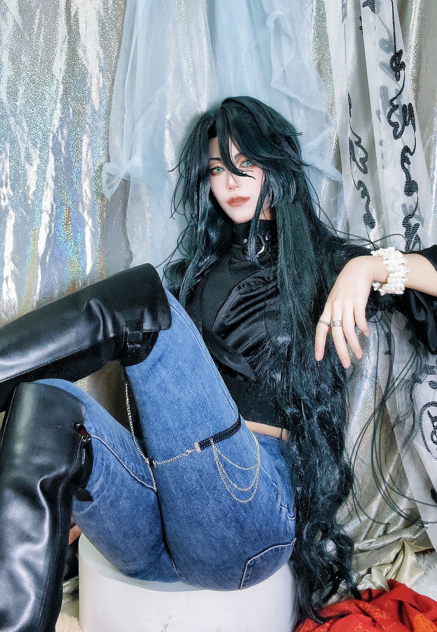 代号鸢cos服密探文丑cos女性向乙女cosplay男二次元古风汉服现货
