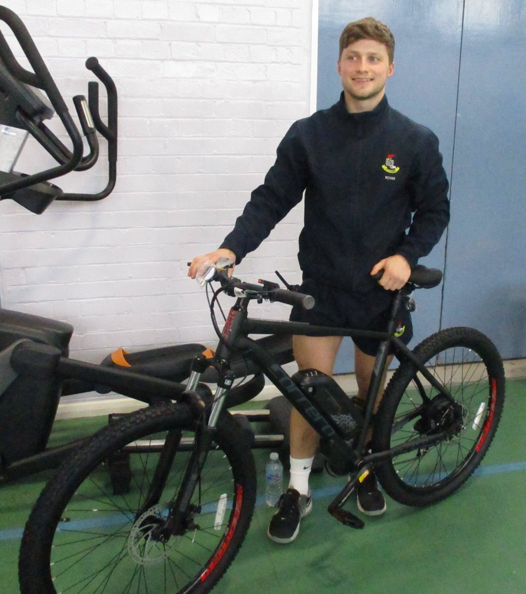 Another first! Our Employment Hub team has worked to source E bikes. This greening initiative will not only help prisoners to get to work but also help to reduce our carbon footprint! Here’s PEI Steadman trying one out!
