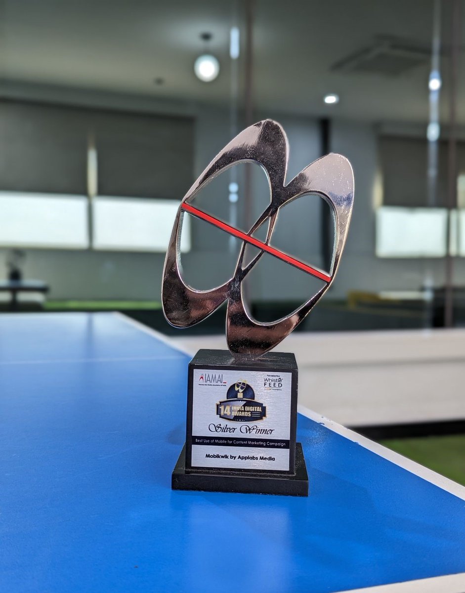 AppLabsAI's tweet photo. Another shimmering silver win added to our shelf from the 14th #IndiaDigitalAwards by @IAMAIForum!๐คฉ๐ฅ
It's moments like these that fuel our passion for #innovation & drive us to keep pushing boundaries. A huge shoutout to everyone who contributed to this success!โจ๐
#Applabs https://t.co/JhBUxCyqdf