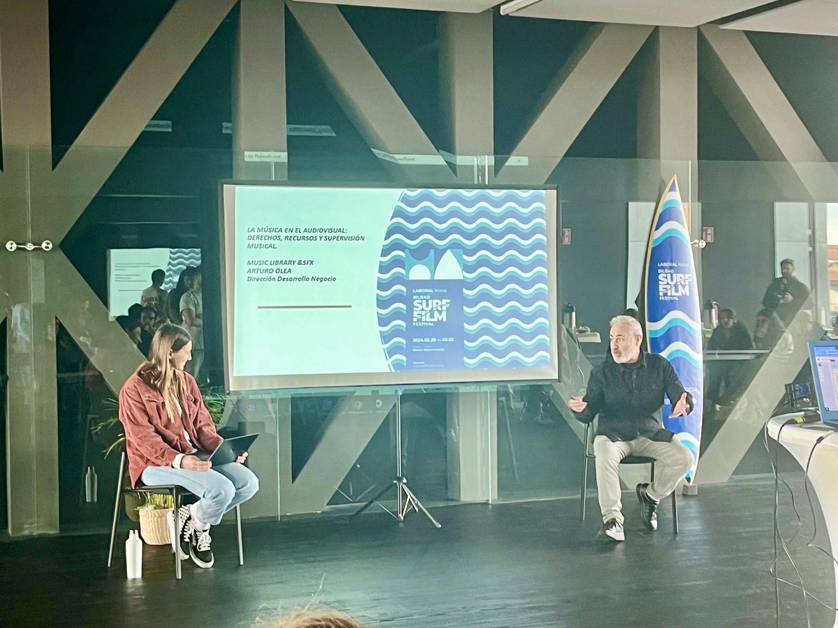 musiclibrarysfx's tweet photo. #FelizMarzo #Boletín: Nueva música @audionetwork y #AltMusic, @festivalmalaga @MAFIZMalaga #Charla @SpScreenings #Content #SpainScorecom con @PatyCM, @PalomaPRuiz y @musiclibrarysfx, acuerdos @donesvisuals y @HemenHere, nuestro paso por @bilbaosurf https://t.co/Qo2stNDnxX https://t.co/iZ5X2GL3Pz