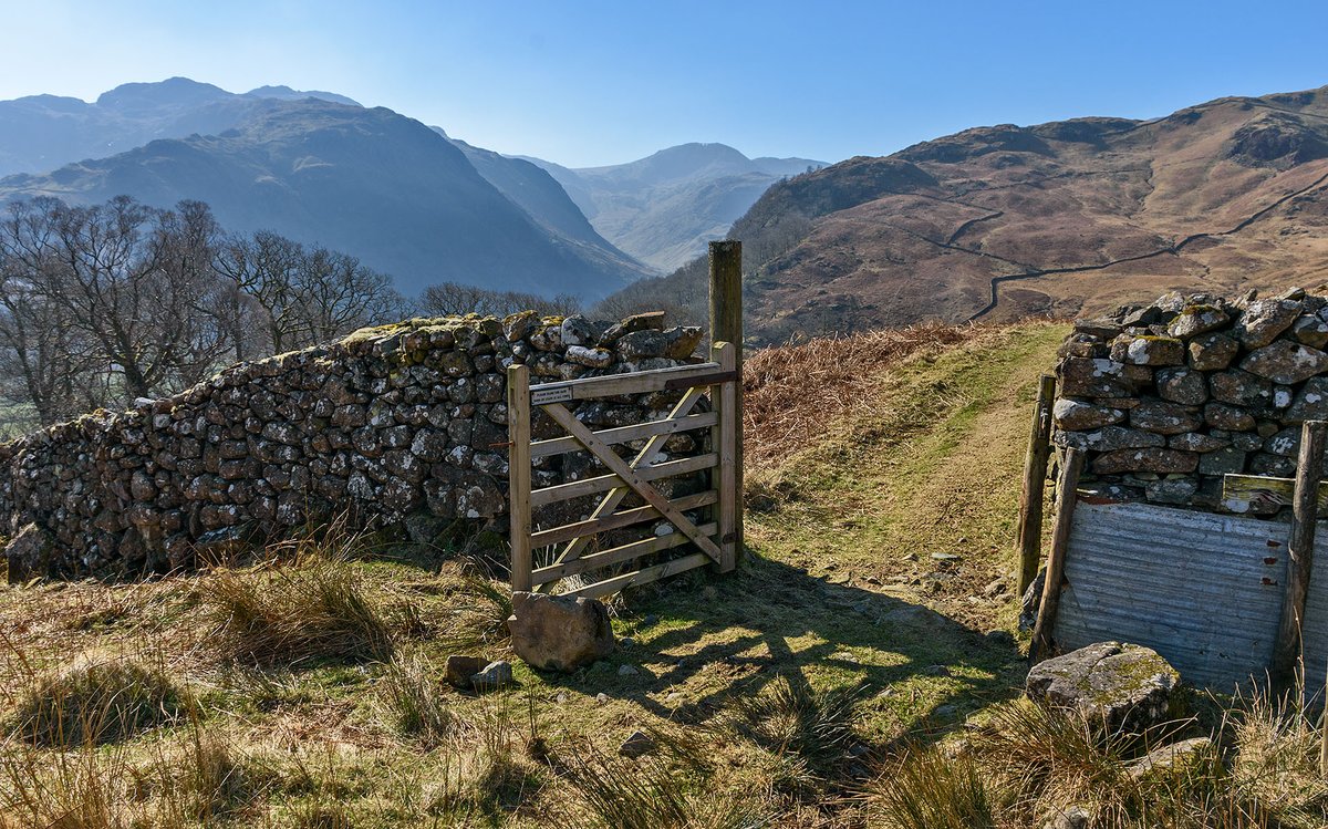 Gateway to the fells. Borrowdale, LDNP