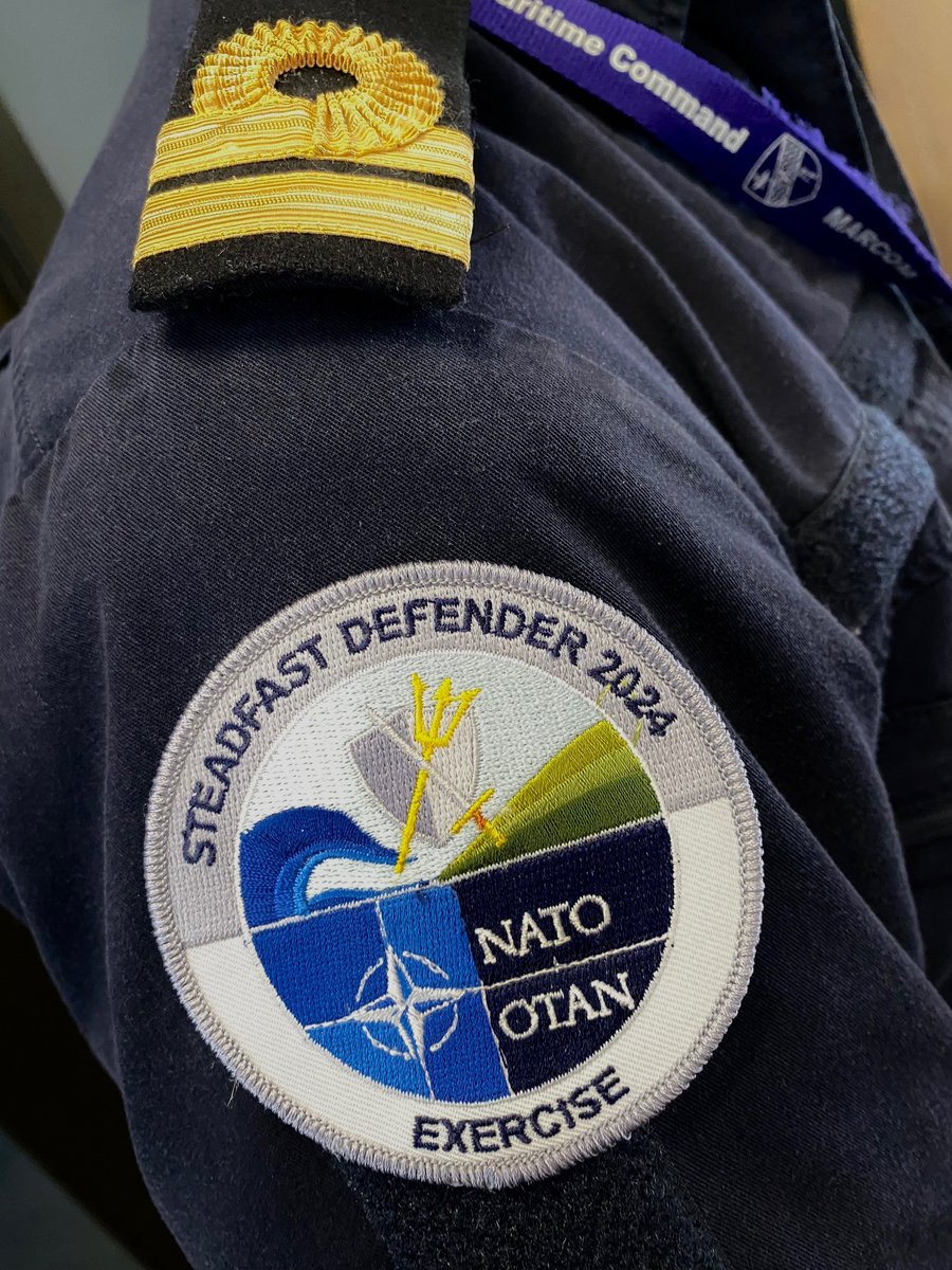 #SteadfastDefender24 connects Allied Maritime Command in Northwood 🇬🇧 and the sea 🌊. The largest NATO exercise in decades, with approximately 90,000 soldiers, sailors and airmen from 31 Allies and 🇸🇪 Sweden. #WeAreNATO #StrongerTogether