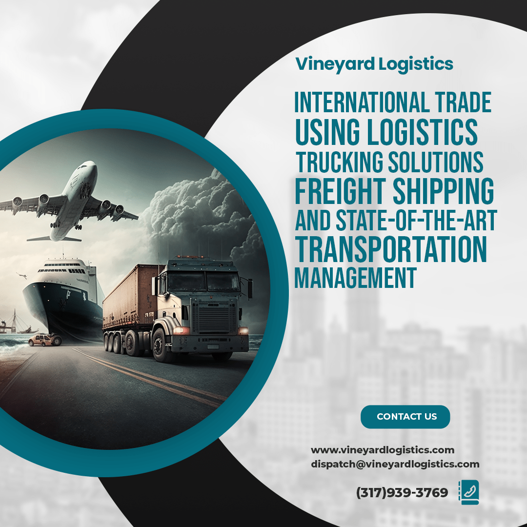 vinyardlogistic's tweet photo. International Trade Using Logistics Trucking Solutions, Freight Shipping, And State-Of-The-Art Transportation Management

https://t.co/Sbd9auS0Qb

#vineyardlogistics #supplychain #fulltruckload #fulltruckloadfreightservices https://t.co/Zvl2wRaU3C