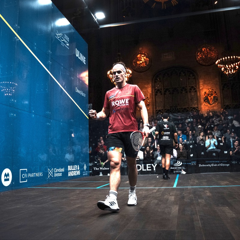 PSASquashTour's tweet photo. For the first time since December 2022, @paulcollsquash returns to World No.2 🔥

@Thesquashfalcon edges closer to the top 5️⃣ 

Read more here 👇