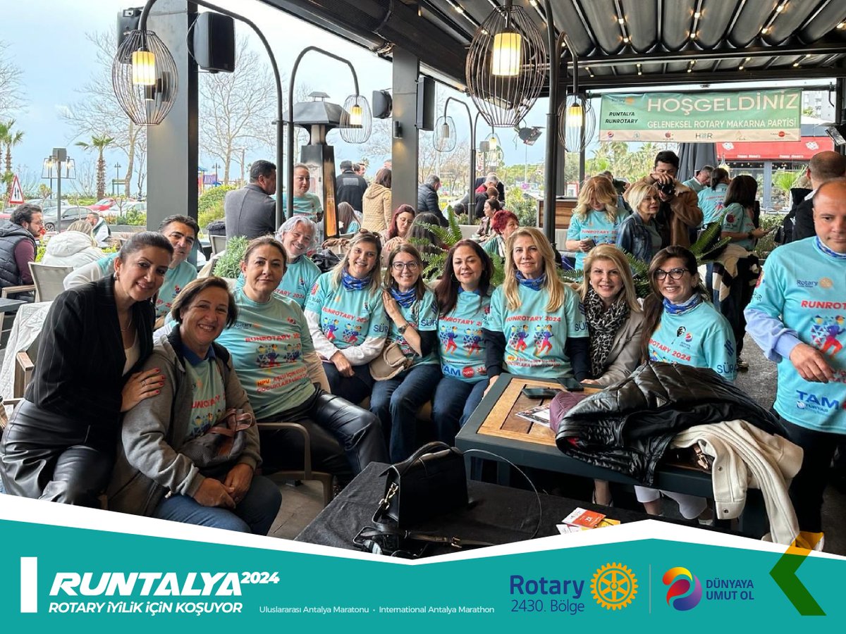 Türkiye Rotary'si Runtalya 2024 de, UR 2430 Bölge Projesi olan RUNROTARY204 de yine iyilik için koştu. onlarca koşucumuz, binlerce bağışçımız ile milyonlar topladı. runrotary destekçilerimiz 700 çocuğumuza ücretsiz HPV Aşısı desteği sağladı #runrotary #2430bölge #rotary #Runtalya