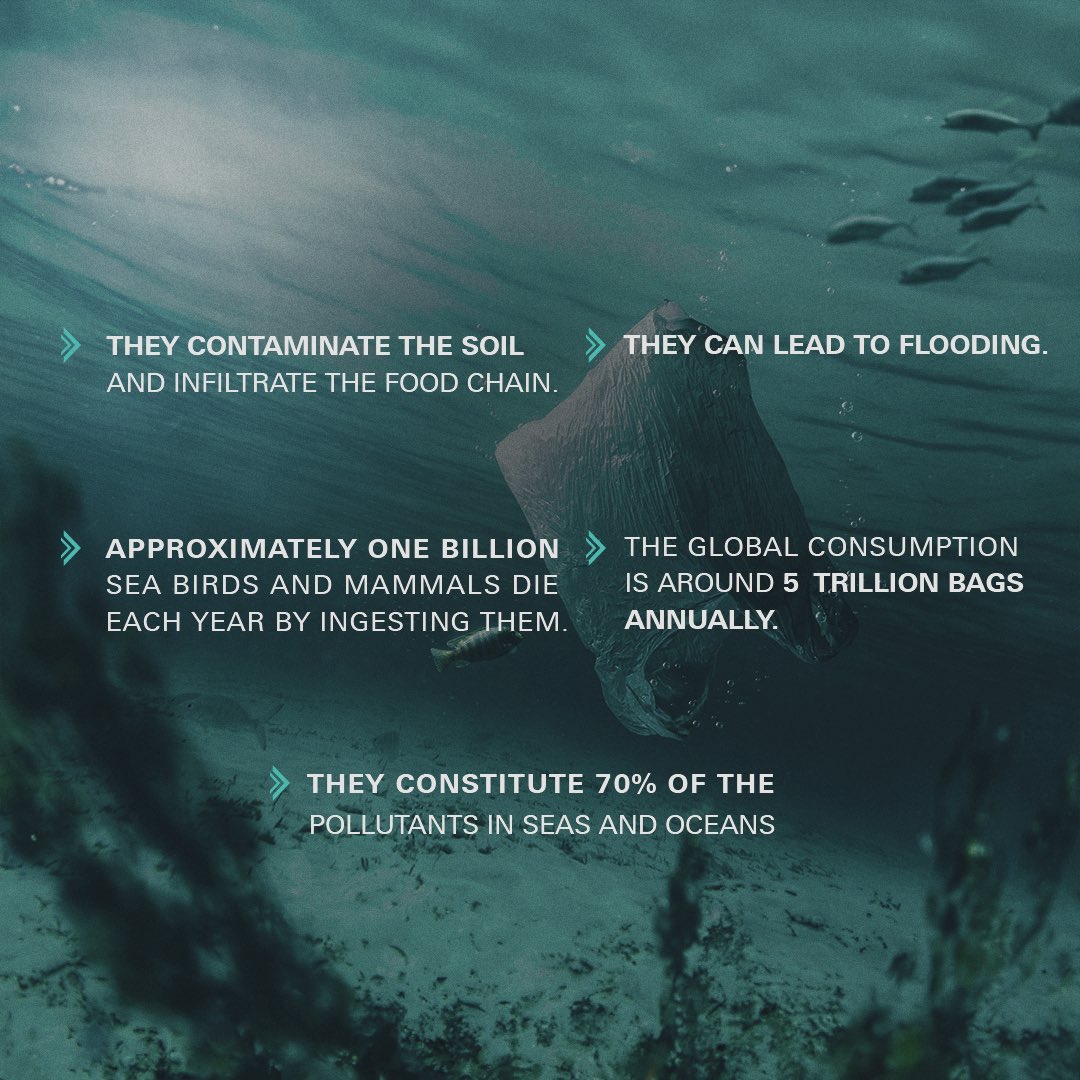 MoCCaEUAE's tweet image. Did you know these facts about Single-Use #PlasticBags ?
#MOCCAE #YearofSustainability #TodayforTomorrow