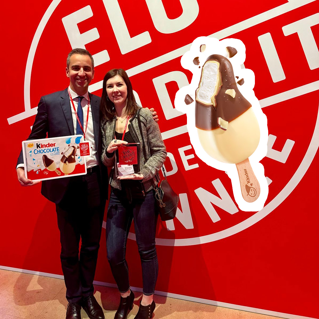 🎉 Grande nouvelle !
🍦Les glaces Kinder ont été élues "Produit de l'année" 🏆 L’alliance parfaite de Kinder dans une version glacée a su ravir les papilles !
#Kinder #ProduitDeLAnnée #Plaisirglacé #Ferrero