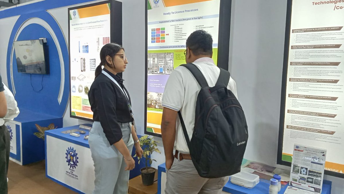csir_ncl's tweet photo. CSIR-NCL showcased its recent cutting-edge technologies at the ChemTech World Expo 2024, held at the Bombay Exhibition Center, Goregaon East, Mumbai, from March 4th to 7th, 2024.
@CSIR
@AshishLele3467
@icc_india
@dgcsir
#csirncl #ChemTECHWorldExpo #innovations #technology https://t.co/EoeQxibz9i