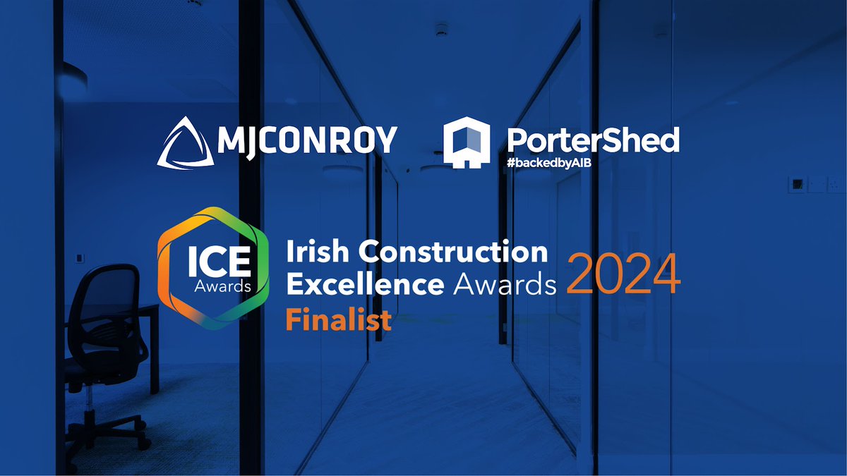 We have been shortlisted as finalists in 3 categories for the ICE Awards 2024.  

- Health, Safety & Wellbeing Initiative - T/O up to €100m 
- Fit out or Refurbishment - up to €10m 
- Commercial - up to €20m

#IceAwards #ConstructionExcellence