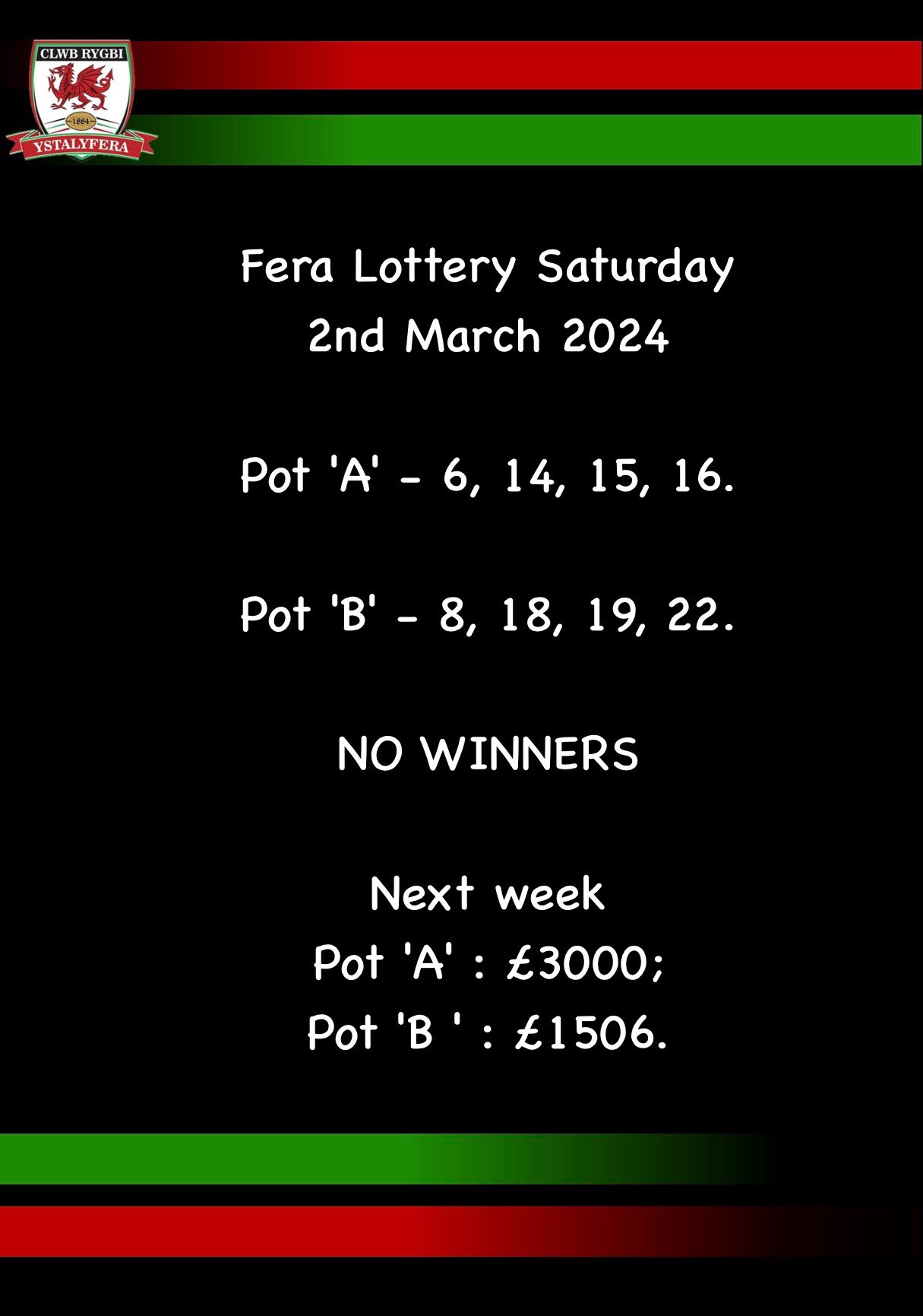 Sat 2nd march lotto results sale