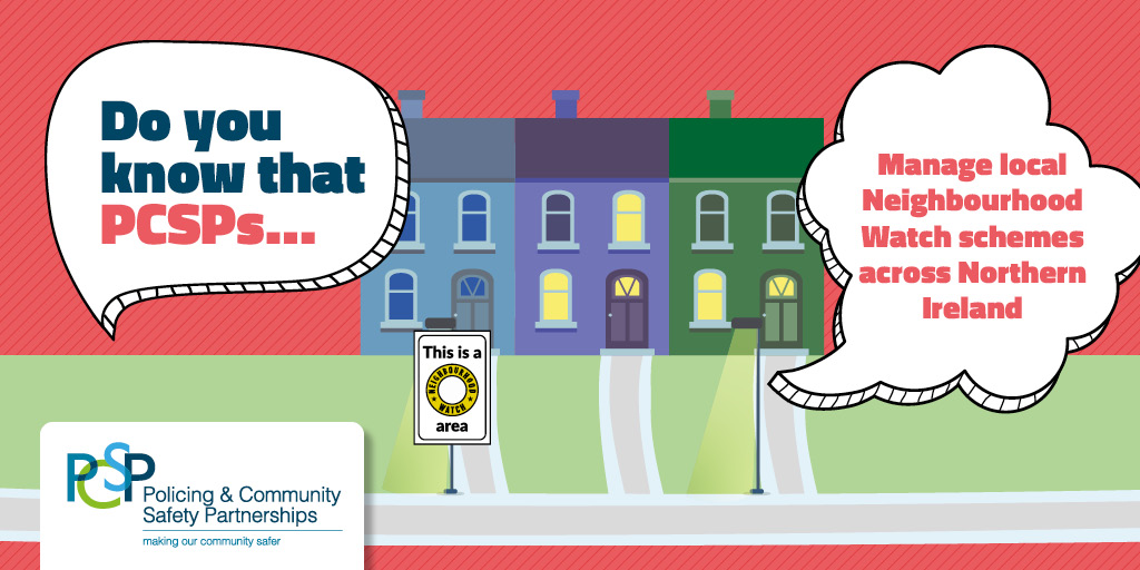 Does your community have a Neighbourhood Watch Scheme? Your PCSP manages it! Find out more: pcsps.org/neighbourhood-…