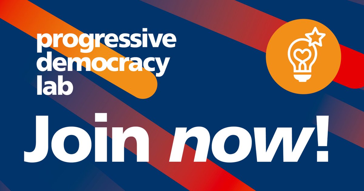 📣Apply with an idea for a more just and democratic world! ❓ Do you have an idea how to promote democracy and social justice? Apply now to join the Progressive Democracy Lab! fes.de/en/progressive… For a quick overview, keep reading ⤵️