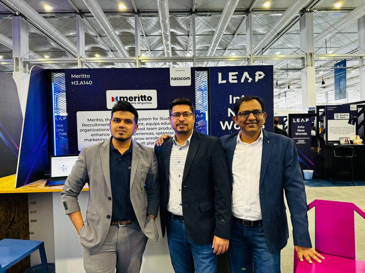 merittoofficial's tweet photo. βοΈ Touching base in Riyadh for #LEAP24! If you happen to be nearby, join our #MeritMakers for a quick chat on how our purpose-built platform is empowering educational organizations globally for enrollment growth.
#MeetMeritto #EnrollmentGrowth #MerittoInRiyadh https://t.co/FS4jv7LgAy