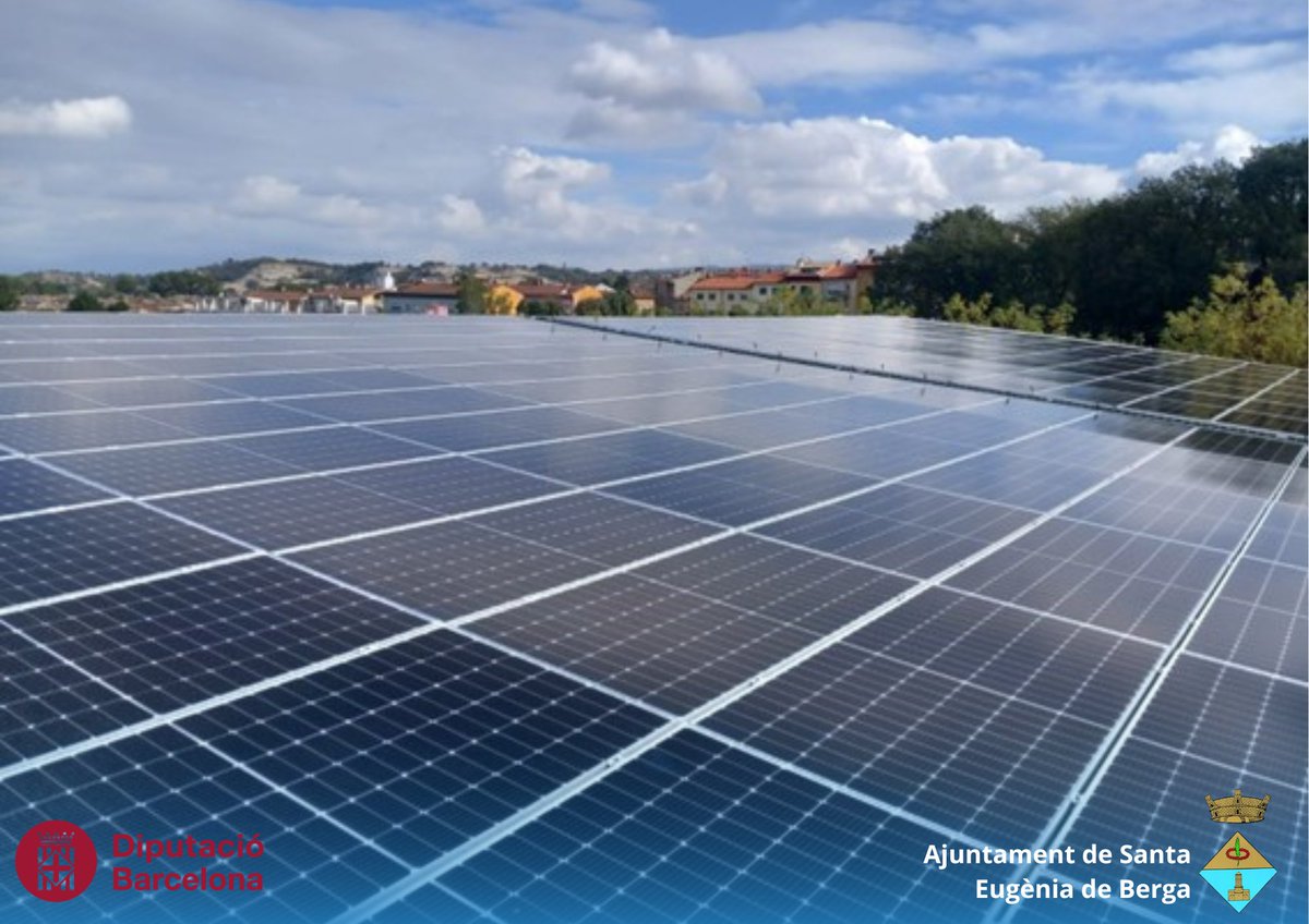 ⚡ Acabades les obres de la instal·lació #fotovoltaica d’autoconsum al pavelló poliesportiu municipal de #SantaEugènia de Berga.

🗞️ via @AjuntamentSEB 👇

ow.ly/aBYb50QKzHu