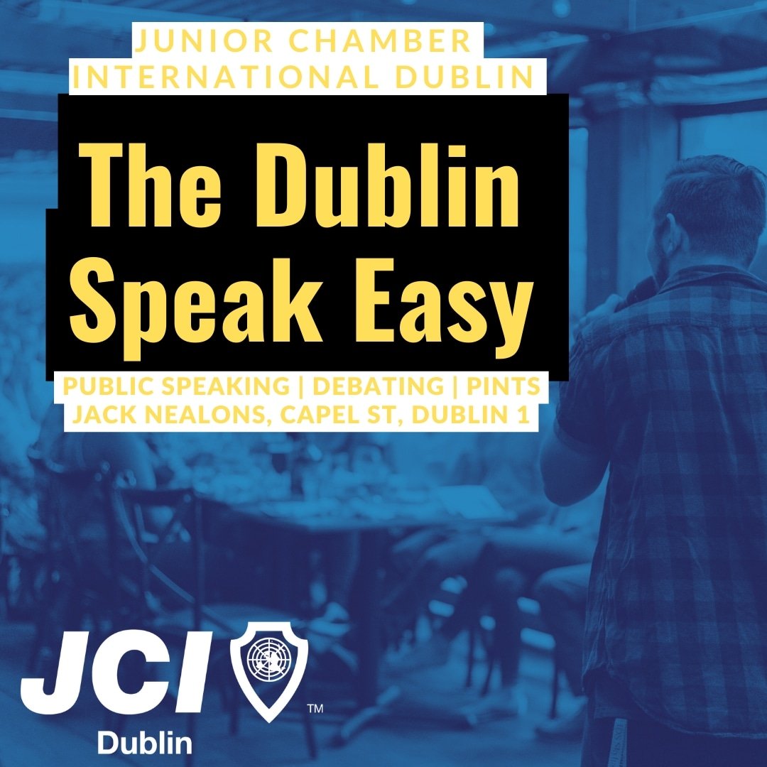 The Dublin SpeakEasy returns this Spring and starts this Wednesday at 6pm

For public speaking practice &amp; tips, fun debates on topical issues and a good opportunity to network!

Learn more and register here: eventbrite.ie/e/the-dublin-s…