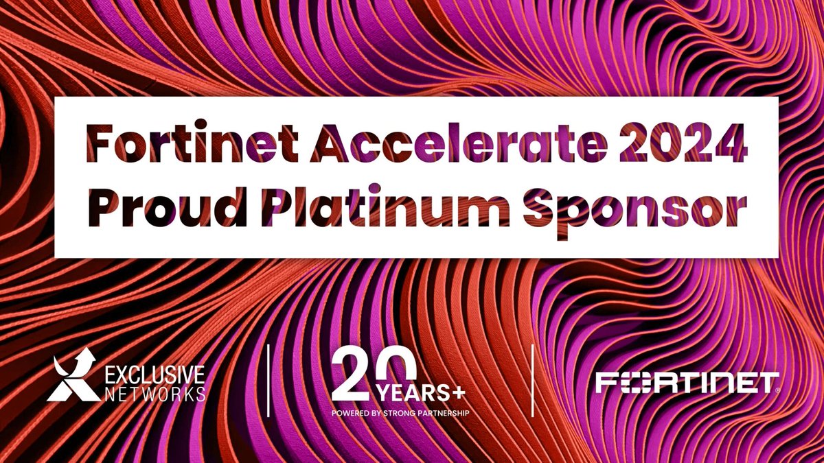 We're counting down the days until the highly anticipated @Fortinet #Accelerate24 #Cybersecurity Conference! 🚀

As we gear up for this extraordinary event, we’re excited to reunite with our esteemed partners and explore the latest innovations in the world of cybersecurity.