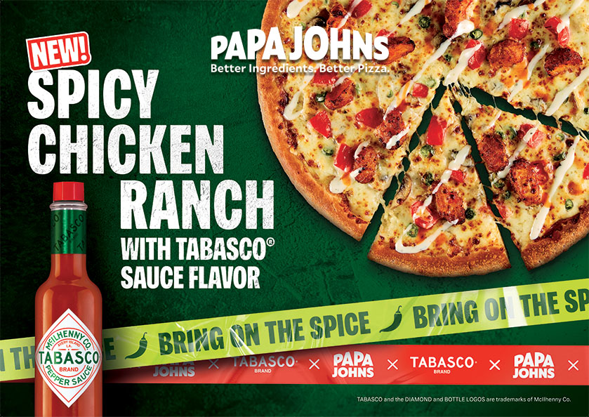 papajohnskwt's tweet photo. Spice up your usual pizza with our Newest Spicy Chicken Ranch with Tabasco Flavor which will ultimately brings kick to your traditional Spicy Pizza experience.

Order now!

Call to order at 1827272 or order thru Talabat, Deliveroo, Jahez and Cari. https://t.co/KUJRelejjA